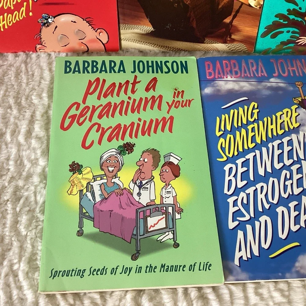 Christian Women Humor Lot Of 7 Books WellBeing Devotionals Fun Barbara Johnson